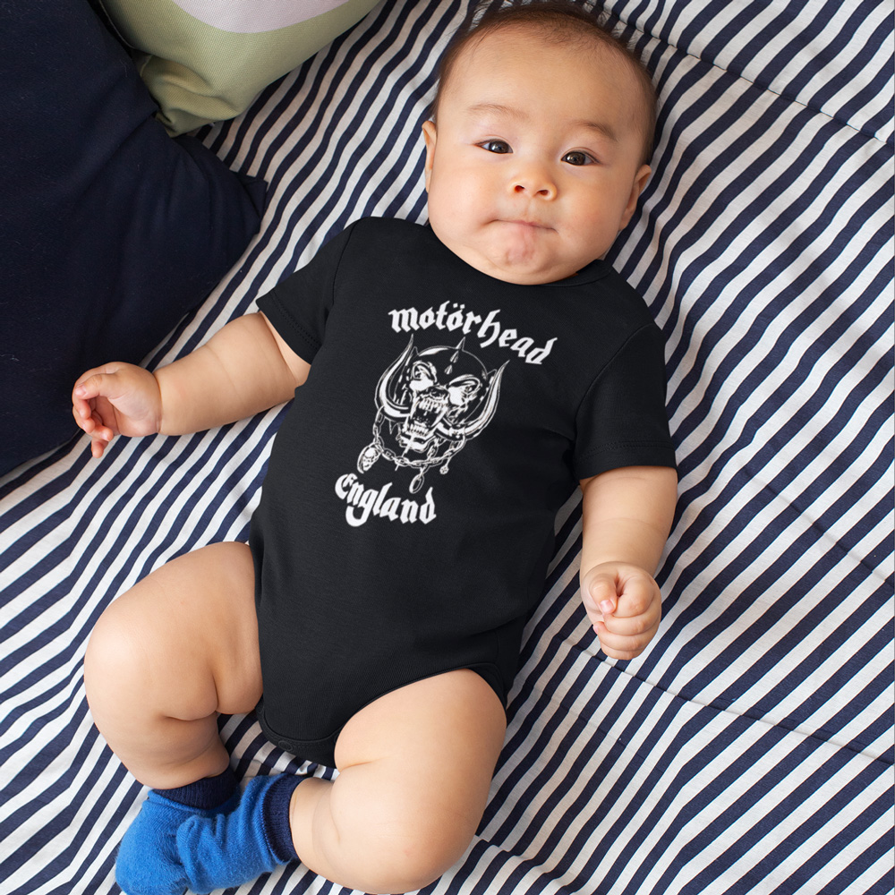 Body METAL KID vintage pour bébé  Vêtements rock pour enfants / bébés