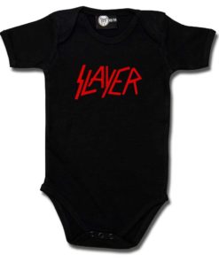 Body bébé Slayer (Logo) noir et rouge