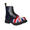 Chaussures coquées drapeau british 8 trous