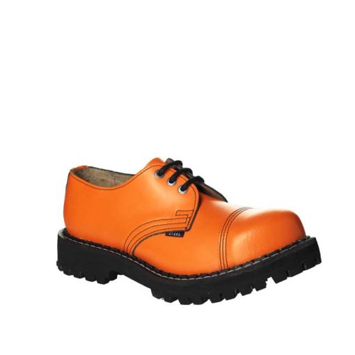 Chaussures coquées oranges