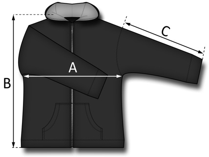 Guide pour choisir la taille de la veste enfant