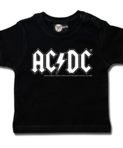 T-shirt AC/DC pour bébé (noir)