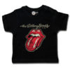 T-shirt bébé Rolling Stones (logo avec la bouche qui tire la langue)