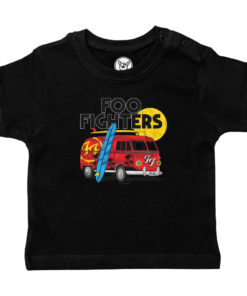 T-shirt Foo Fighters pour bébé avec Van (noir)