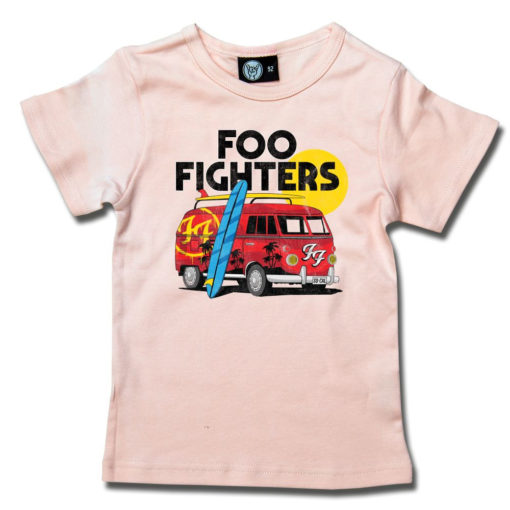 T-shirt Foo Fighters pour fille (rose)