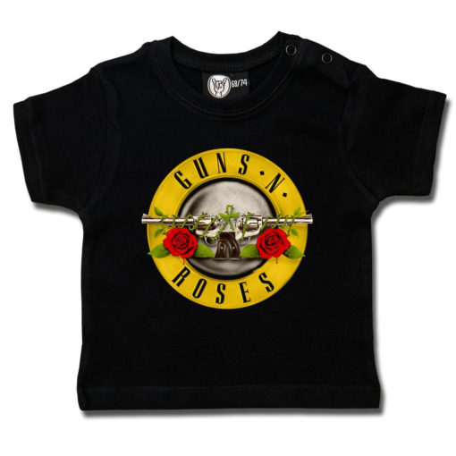 T-shirt Guns 'n Roses pour bébé (noir)