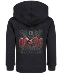 Veste AC/DC black ice noire enfant (dos)
