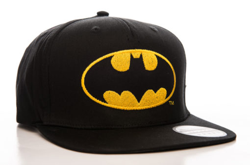 Casquette avec le logo Batman Jaune et noir