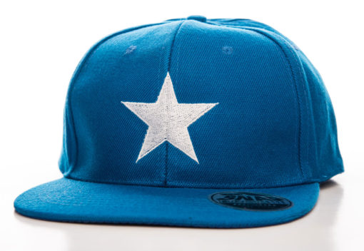 Casquette Captain America bleue avec étoile blanche