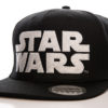 Casquette du film La guerre des étoiles à visière plate (logo Star Wars)