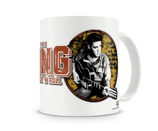 Mug Elvis Presley - King Of Rock 'n Roll pour thé ou café de couleur