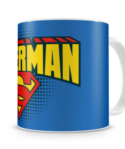 Mug Superman Shield pour thé ou café de couleur