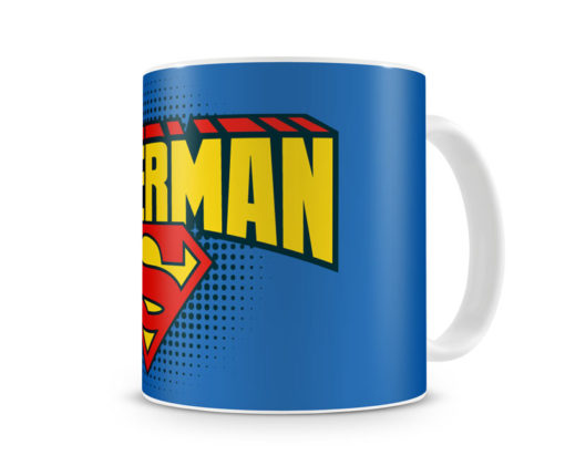 Mug Superman Shield pour thé ou café de couleur