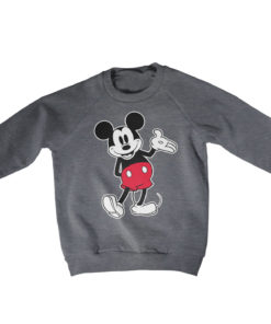Pull Mickey Mouse Classic s enfant de couleur Gris Foncé