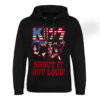 Sweat à capuche du groupe de rock KISS "Shout It Out Loud" de couleur noire