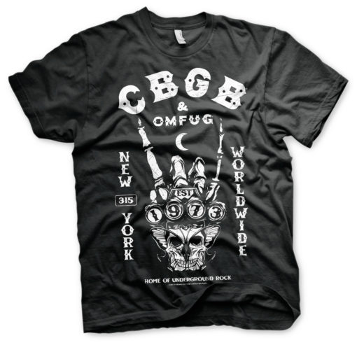 T-Shirt CBGB 315 New York Noir