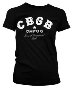 T-Shirt CBGB & OMFUG pour femme