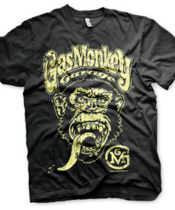 T-Shirt Gas Monkey Garage (logo) noir