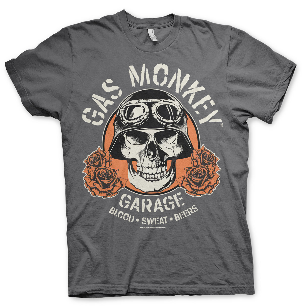 Fast´n Loud Femme T-Shirt Gas Monkey Garage Officiellement sous Licence GMG 