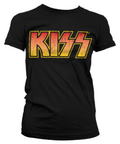 T-Shirt KISS pour Femme