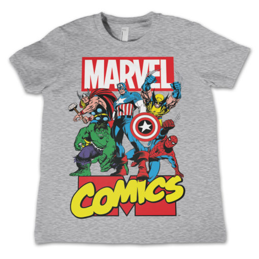 T-shirt Marvel enfant (gris)
