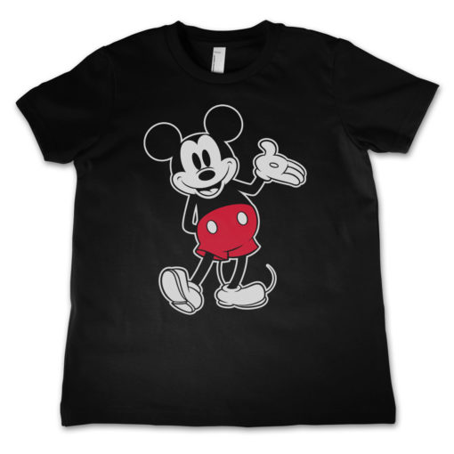T-Shirt Mickey pour enfant de couleur Noir