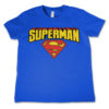 T-Shirt Superman enfant Bleu
