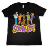 T-Shirt Team Scooby Doo   pour enfant de couleur Noir