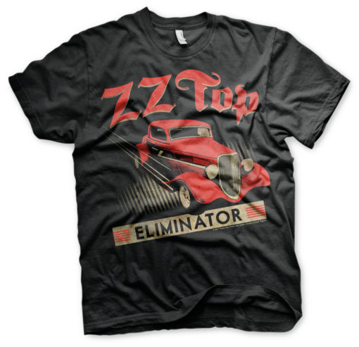 T-Shirt ZZ-Top Eliminator de couleur Noir