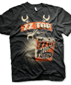 T-Shirt ZZ-Top High Octane Racing Fuel de couleur Noir
