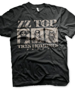 T-Shirt ZZ-Top - Tres Hombres de couleur Noir