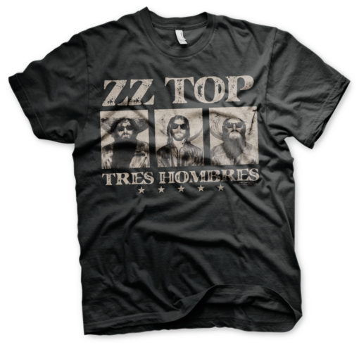 T-Shirt ZZ-Top - Tres Hombres de couleur Noir
