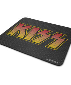 Tapis de souris KISS Diamond Plate Logo de couleur