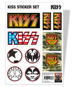 Vêtements KISS Sticker Set de couleur
