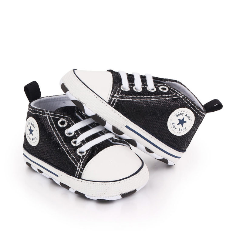 chaussures babies noires
