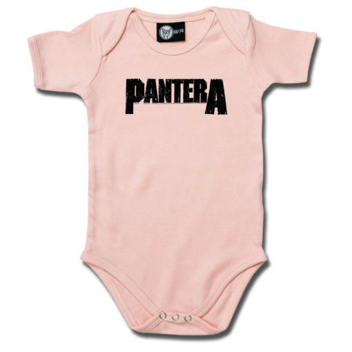 Body rock Pantera pour bébé fille (rose)