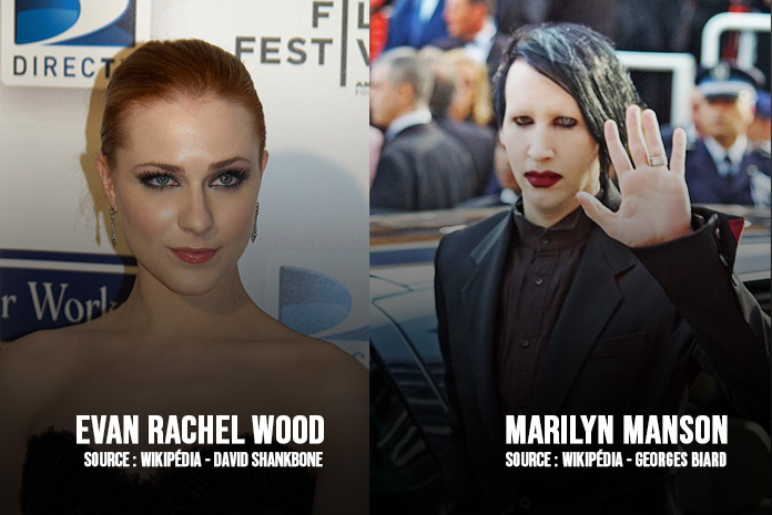 Marilyn Manson et Evan Rachel Wood