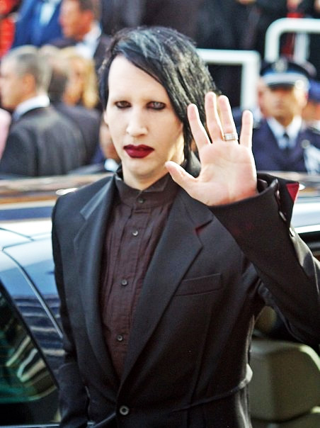 Le chanteur Rock Marilyn Manson