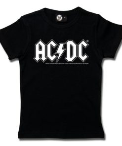 T-shirt fille AC/DC (Logo, single-col.)