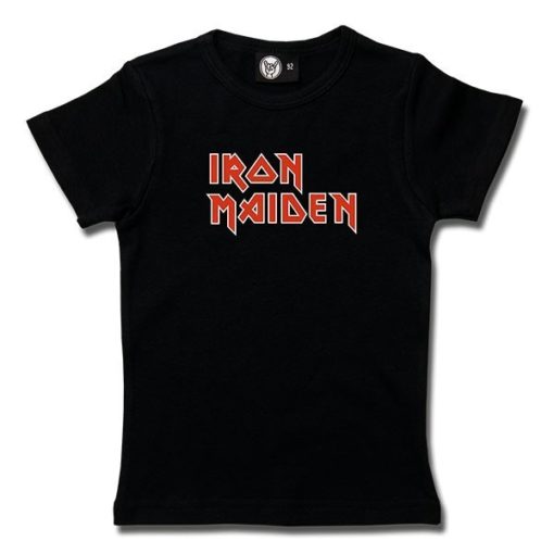 T-Shirt Fille Iron Maiden (Logo)