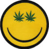 Patch Canabis Smiley