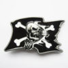 Boucle de ceinture Pirate Skull Flag
